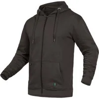 Leibwächter Sweatjacke Zip Sweater Kapuzenpullover Hoodie mit Reißverschluss (Unisex Zip-Hoodie) antibakterielle, Antigeruchs- und Antipilling Jacke