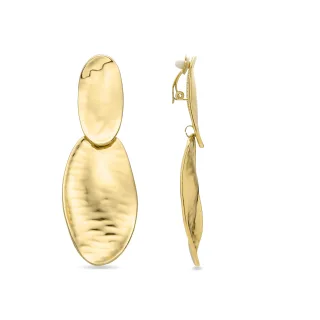 Luxenter-Ohrringe aus 18k Gelbgold - Zinlay