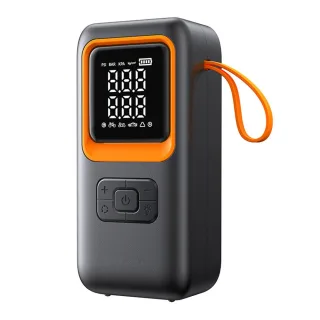 Portable Electric Tire Inflator Cordless Air Pump Built Battery with Digital Pressure Gauge for Car, Motorcycle, Bike, B