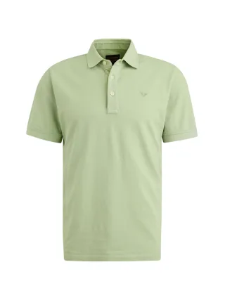 PME Legend - pique garment dye quiet green - Gr. - XL