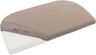 Tobi babybay Jersey Spannbezug nougat für alle Modelle außer Original