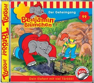 Benjamin Blümchen 99. Der Geheimgang. CD. [Audio CD] Benjamin Blümchen
