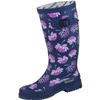 Bockstiegel Regenstiefel Lena dk-blau/multi Gummistiefel