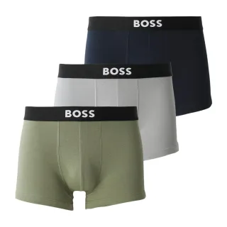 Boss - Retropants für Herren (3er-Pack) (Olivgrün/Grau/Marine)