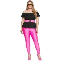 JADEO Kostüm Plus Size 80er Jahre Kostüm für Damen pink