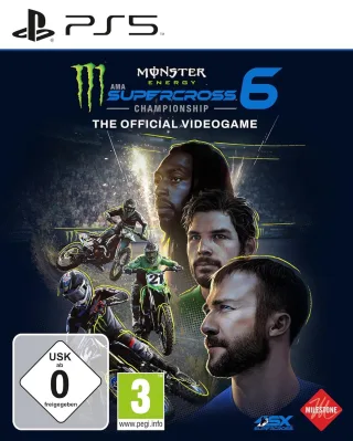 Monster Energy Supercross 6: The Official Videogame [für PlayStation 5]