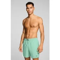 PUMA Badeshorts PUMA SWIM MEN MID SHORTS 1P High-Tech Reißverschluss an der Gesäßtasche, Seitentaschen
