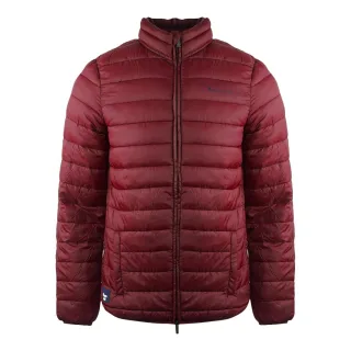 Aquascutum London Logo Bordeaux Rot Aktive Jacke