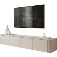 Lookway TV-Schrank CELESTE TV-Hängeschrank mit LED-Beleuchtung (mit LED Beleuchtung) Breite: 200 cm