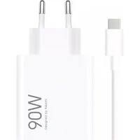 Xiaomi Xiaomi HyperCharge 90W USB A Ladegerät mit USB C Kabel Weiß Smartphone-Ladegerät