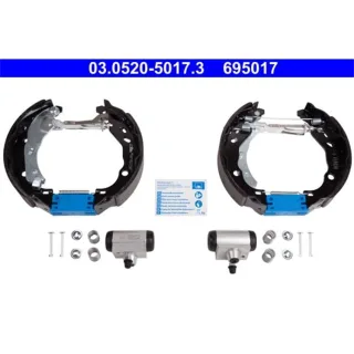 ATE Bremsbackensatz hinten Dacia Logan Sandero Renault Clio