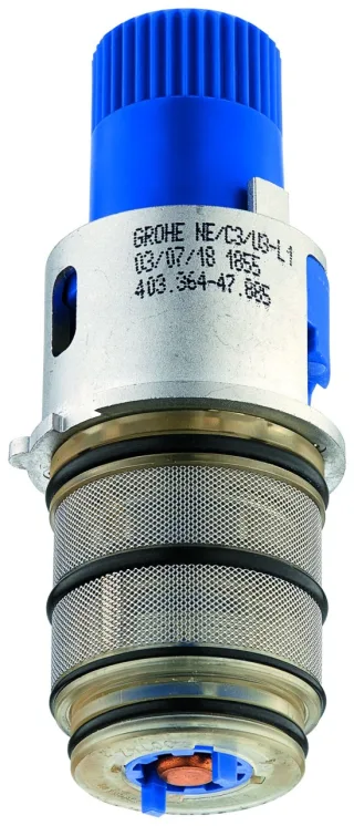 GROHE THM-Kompaktkartusche 47885 1/2" mit Dehnstoff-Thermoelement, 47885000 47885000