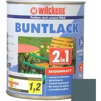 Wilckens Farben Kunstharzlack Buntlack 2in1, seidenmatt, Anthrazitgrau (RAL 7016), 750 ml