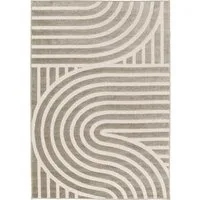 OTTO home Teppich Rubi, Supersoft, 3D- Design, weiche Haptik, rechteckig, Höhe: 9 mm, softer Kurzflor, pflegeleicht, Wohnzimmer, Esszimmer, Schlafzimmer