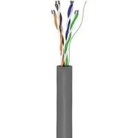 Netzwerkkabel Cat.5e, U/UTP grau, 305 Meter