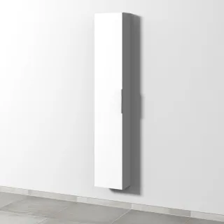 Sanipa 3way Hochschrank mit 1 Tür, Weiß-Soft UM16043