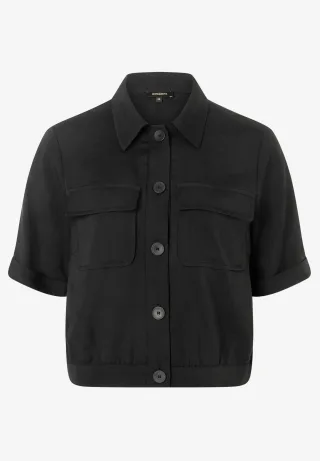 MORE & MORE - Blusenjacke schwarz - Gr. - 34