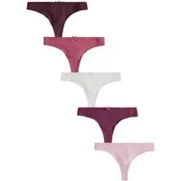 Next String Slips im 5er-Pack, Tanga (5-St)