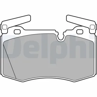 Delphi Bremsbel?ge vorne Mini R50 R53 1,6