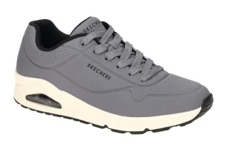 Skechers 52458 CCBK Herren Sneakers Dunkelgrau Charcoal/Black Air Cooled Memo...