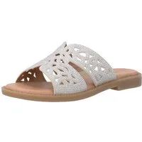 Remonte Pantolette Sommerschuh mit Glitzersteine und Feel Soft-Ausstattung