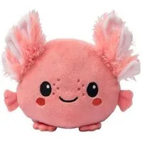 Moses. Verlag Kuscheltier Flauschiger Wende-Axolotl von moses – Kuscheltier mit 2 Gesichtern