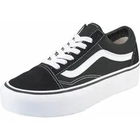 Vans Old Skool Platform Plateausneaker aus textilem Canvas-Material