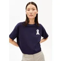Armedangels T-Shirt ALBERTARAA T-Shirt aus recyceltem Baumwoll Mix Loose Fit
