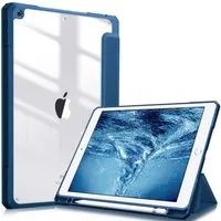 Fintie Tablet-Hülle Hybrid Hülle für 10.2 Zoll iPad 9. Gen 2021/8. Gen 2020/7. Gen 2019, mit Stifthalter - Stoßfeste Schutzhülle mit transparenter Hartschale