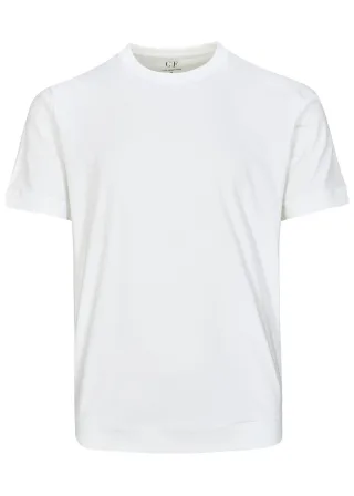 COMMANDER Finest Clothing - (S)-NOS Rdh.-T-Shirt, 1/2 Arm CLEAN WHITE - Gr. - S