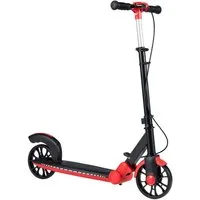 COSTWAY Scooter, Faltbarer, mit 2 leuchtenden Rädern, Hinterradbremse