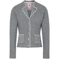 Spieth & Wensky Trachtenstrickjacke Trachten Strickjacke - AILEEN - beige, hellgrau
