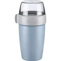 WESTMARK Mehrwegbecher, Kunststoff, (1-tlg), Joghurt-, Müsli-, Lunchbehälter, To Go, 200 + 500 ml, Made in Germany