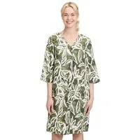 Cartoon Sommerkleid Damen mit Muster Material