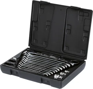 KS Tools GEARplus Ratschenringmaulschlüssel-Satz, 16-tlg - 503.4266