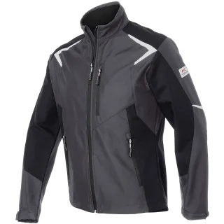 KÜBLER BODYFORCE Softshell Jacke anthrazit/schwarz M - 1425 5375-9799-M