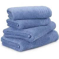 Möve Handtuch Set New Classic, Walkfrottier (4-St), 2x Hand- und 2x Duschtücher, 100% bester Baumwolle (480 g/m)