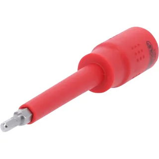 KS Tools 3/8" Isolierte Bit-Stecknuss Innensechskant, 122mm - 118.3871