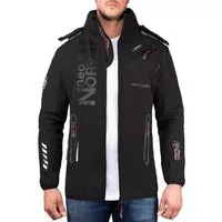 Geo Norway Softshelljacke Herren Regular Fit Windbreaker baroyaute Herren Softshell Jacke, ideal für Outdoor-Enthusiasten