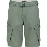 SUBLEVEL Cargoshorts Herren Cargo Shorts kurze Hose Bermuda Knielang Short Sommer + Gürtel