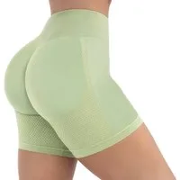 Smilodox Shorts Amaze Scrunch, Blickdichte Radlerhose mit Unsichtbarer Scrunch-Effekt High Waist Squatproof Scrunch Shorts-Leggings Seamless Sport Fitness