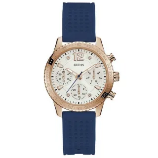 Guess W1025L4 Analog-Silikon Damenuhr