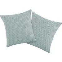 OTTO home Kissenbezug Greta, (2 Stück), in Waffelpiqué Optik, in vielen Farben erhältlich, Bezug in 50x50 cm