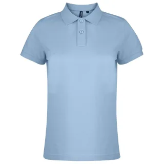 Asquith & Fox - Unifarbenes Poloshirt - Damen (Himmelblau)