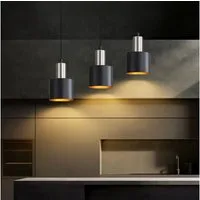 ZMH Pendelleuchte Esszimmer 3 Flammig Schwarz Gold Hängend 170CM Vintage Industrielampe, Hochwertige Design, ohne Leuchtmittel, Höhenverstellbar 150CM Länge Esszimmerlampe Max.25W