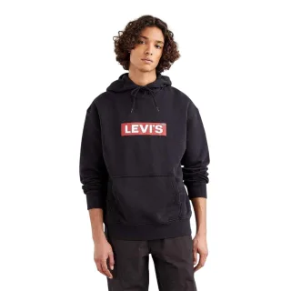 Levis - Kapuzenpullover für Herren, leger (Schwarz)