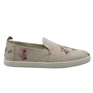 Toms x Disney dekonstruiert Alpargata Gus & Jaq Slip on Damenschuhe 10012724