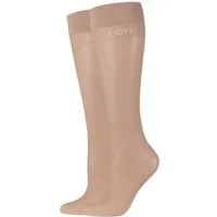 JOOP! Kniestrümpfe 2er Pack 2er Pack Druckfreier Bund für angenehmen Sitz, 20 DEN