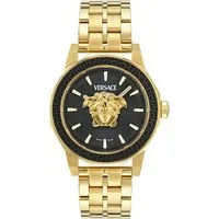 Versace Quarzuhr MEDUSA DECO GENT VE9I00424, Armbanduhr, Herrenuhr, Swiss Made, Saphirglas, Edelstahlarmband,analog