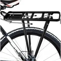 Trizand Fahrrad-Gepäckträger Fahrrad Gepäckträger (Spar-Set, 1-St., einfache Montage), Sicherer Halt auch bei voller Beladung